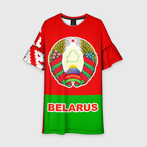 Детское платье Belarus Patriot / 3D-принт – фото 1