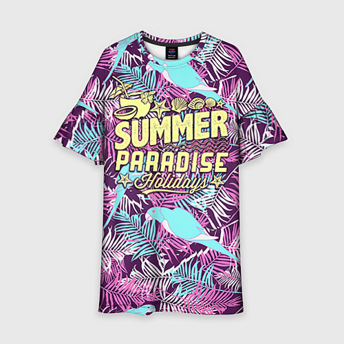 Детское платье Summer paradise 2 / 3D-принт – фото 1