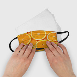 Маска для лица детская Апельсинка, цвет: 3D-принт — фото 2
