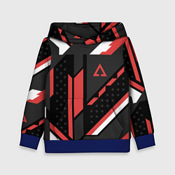 Толстовка-худи детская CS:GO Cyrex Pattern, цвет: 3D-синий
