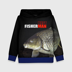 Детская толстовка The best fisherman
