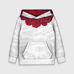 Детская толстовка Roses White