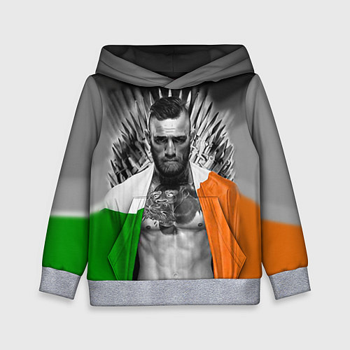 Детская толстовка McGregor: Boxing of Thrones / 3D-Меланж – фото 1