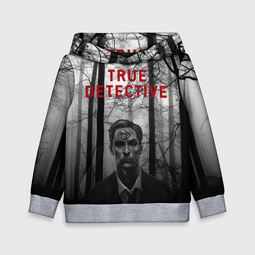 Детская толстовка True Detective: Blackwood / 3D-Меланж – фото 1