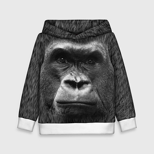 Детская толстовка Взгляд / 3D-Белый – фото 1