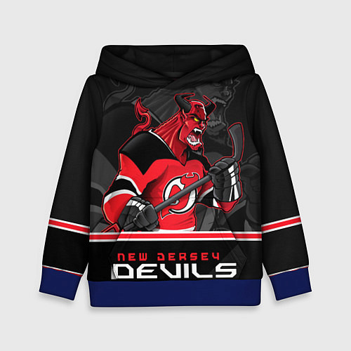 Детская толстовка New Jersey Devils / 3D-Синий – фото 1