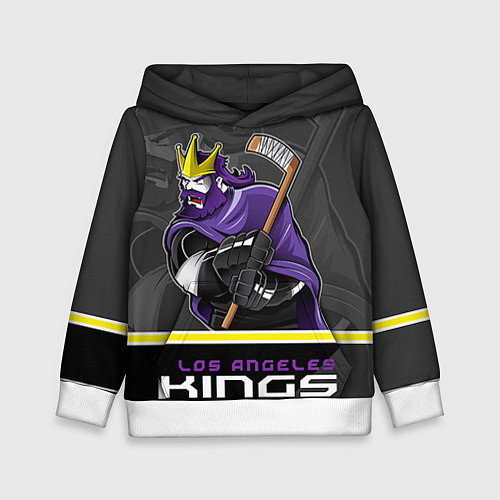 Детская толстовка Los Angeles Kings / 3D-Белый – фото 1