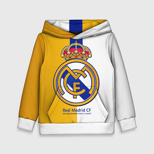 Детская толстовка Real Madrid CF / 3D-Белый – фото 1