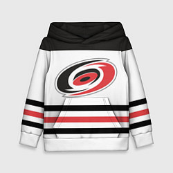 Толстовка-худи детская Carolina Hurricanes, цвет: 3D-белый