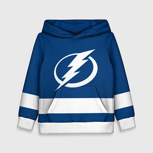 Детская толстовка Tampa Bay Lightning / 3D-Белый – фото 1