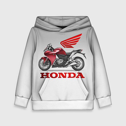 Детская толстовка Honda 2 / 3D-Белый – фото 1