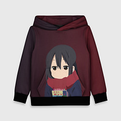 Толстовка-худи детская K-ON, цвет: 3D-черный