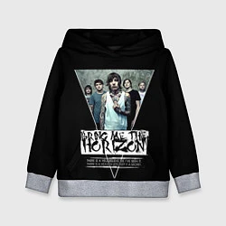 Толстовка-худи детская Bring Me The Horizon, цвет: 3D-меланж