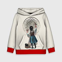 Толстовка-худи детская Bring Me The Horizon, цвет: 3D-красный