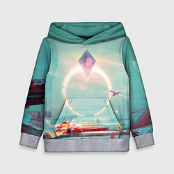 Толстовка-худи детская No Mans Sky, цвет: 3D-меланж