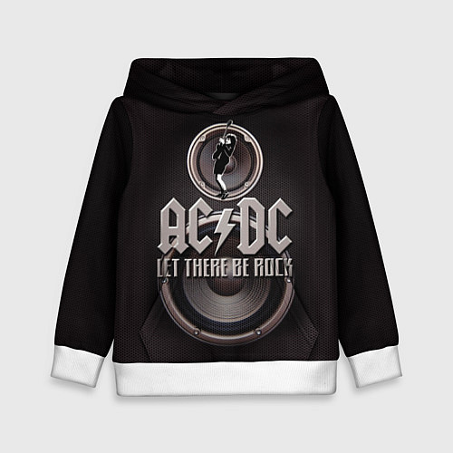 Детская толстовка AC/DC: Let there be rock / 3D-Белый – фото 1