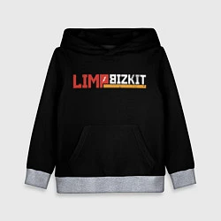 Толстовка-худи детская Limp Bizkit, цвет: 3D-меланж