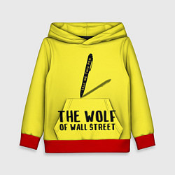 Толстовка-худи детская The Wolf of Wall Street, цвет: 3D-красный