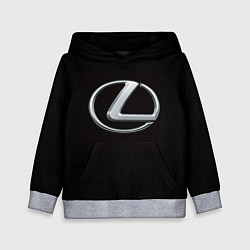 Толстовка-худи детская Lexus, цвет: 3D-меланж