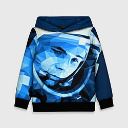 Толстовка-худи детская Gagarin Art, цвет: 3D-черный