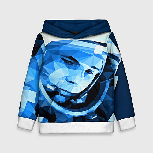 Детская толстовка Gagarin Art / 3D-Белый – фото 1