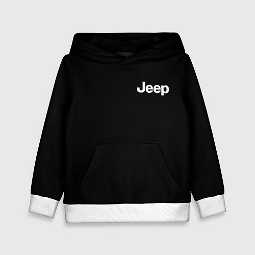 Детская толстовка Jeep / 3D-Белый – фото 1