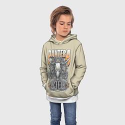 Толстовка-худи детская Pantera: Wild Goat, цвет: 3D-белый — фото 2