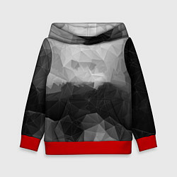 Детская толстовка Polygon gray