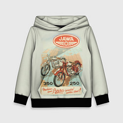 Толстовка-худи детская JAWA, цвет: 3D-черный