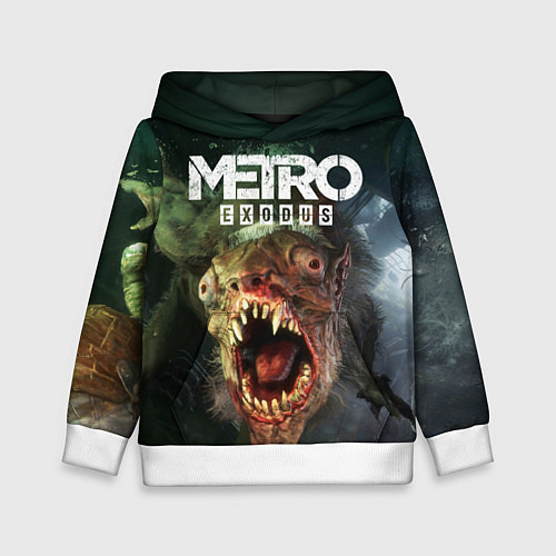 Детская толстовка Metro Exodus / 3D-Белый – фото 1
