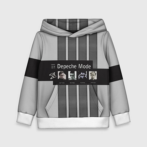 Детская толстовка Группа Depeche Mode / 3D-Белый – фото 1