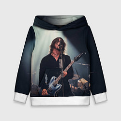 Толстовка-худи детская Dave Grohl: Rock Star, цвет: 3D-белый