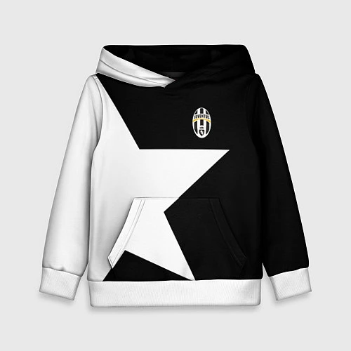 Детская толстовка FC Juventus: Star / 3D-Белый – фото 1