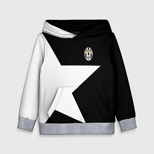 Детская толстовка FC Juventus: Star / 3D-Меланж – фото 1