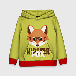 Детская толстовка Hipster Fox