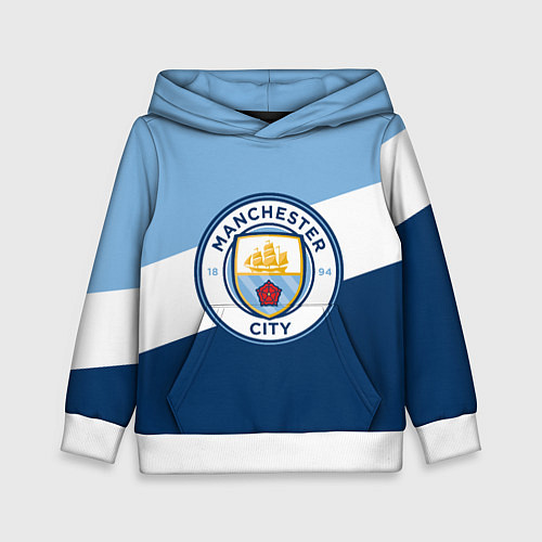 Детская толстовка FC Manchester City: Colors / 3D-Белый – фото 1