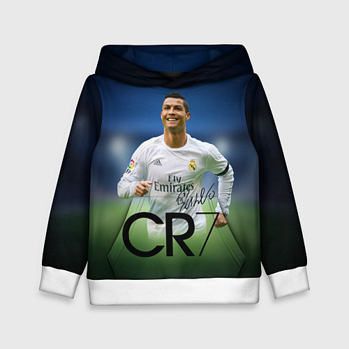 Детская толстовка CR7 / 3D-Белый – фото 1