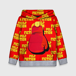 Толстовка-худи детская Pulp Fiction: Boxing glove, цвет: 3D-меланж
