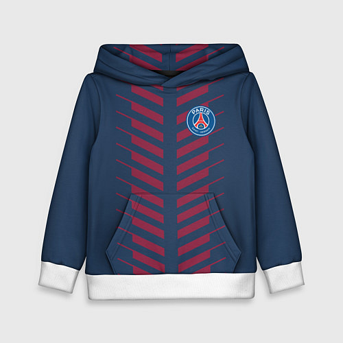 Детская толстовка FC PSG: Creative / 3D-Белый – фото 1