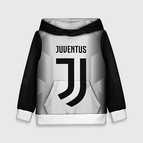 Детская толстовка FC Juventus: Silver Original / 3D-Белый – фото 1