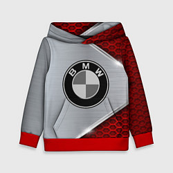 Толстовка-худи детская BMW: Red Metallic, цвет: 3D-красный