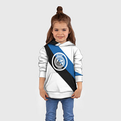 Толстовка-худи детская FC Inter: W&B&G, цвет: 3D-белый — фото 2