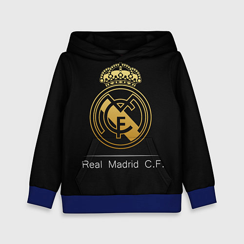 Детская толстовка FC Real Madrid: Gold Edition / 3D-Синий – фото 1