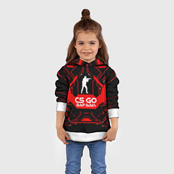 Толстовка-худи детская CS:GO - Вардан, цвет: 3D-белый — фото 2