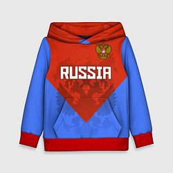 Детская толстовка Russia Red & Blue