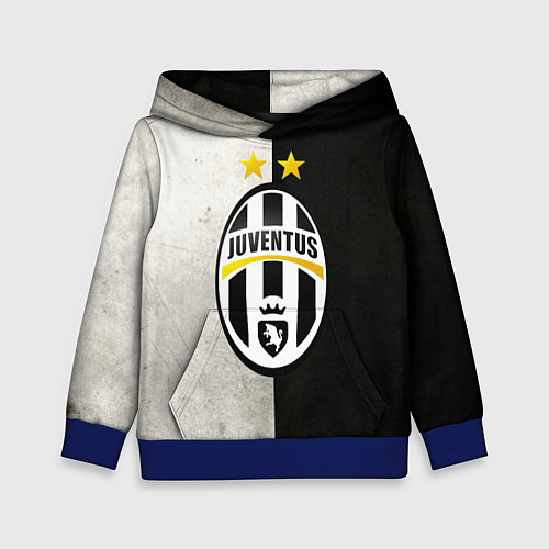 Детская толстовка FC Juventus W&B / 3D-Синий – фото 1