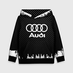 Толстовка-худи детская Audi: Black Side, цвет: 3D-черный