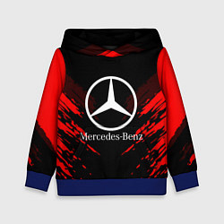 Толстовка-худи детская Mercedes-Benz: Red Anger, цвет: 3D-синий
