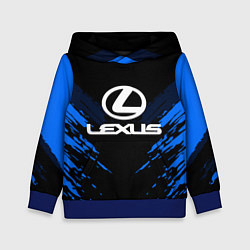 Толстовка-худи детская Lexus: Blue Anger, цвет: 3D-синий