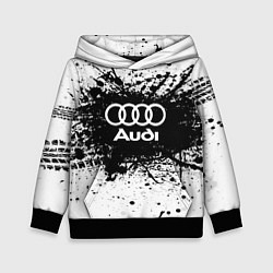 Толстовка-худи детская Audi: Black Spray, цвет: 3D-черный